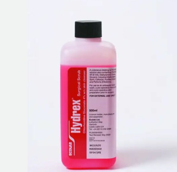 Chlorhexidine 4% Hand Scrup / Antiseptic