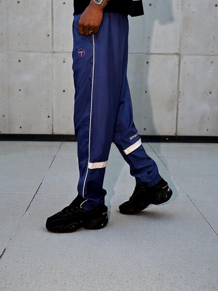 Pantalon décontracté homme bleu