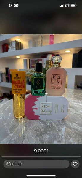 Parfum Kaly Vanille & Émeraude