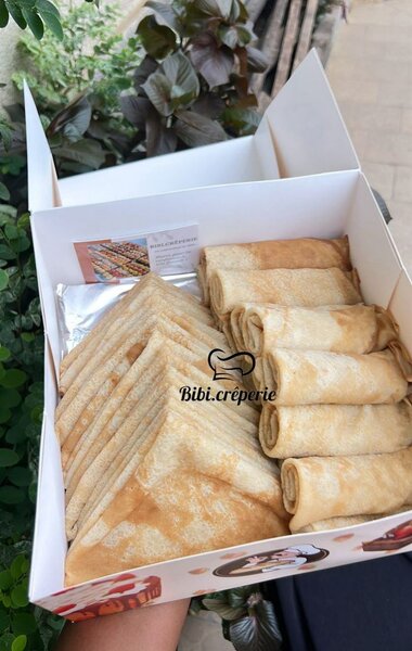 Box crêpes nature