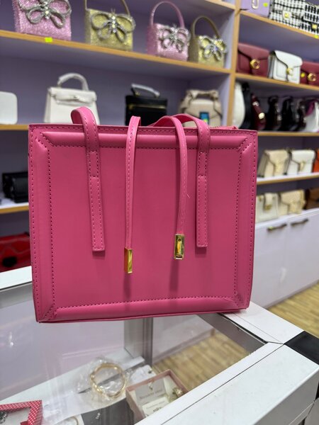 Pink Trendy Hand Bag
