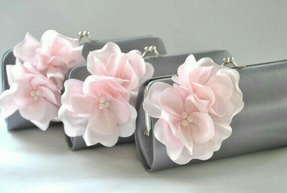 Bridesmaids clutches