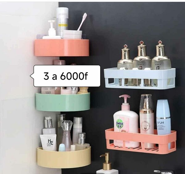 Étagères murales adhésives