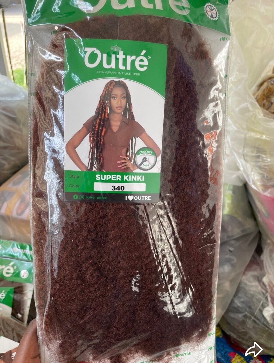 Cheveux Synthétiques Super Kinki