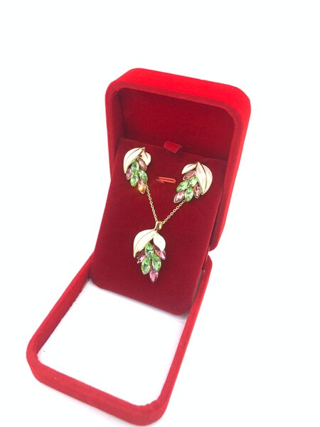 Ensemble chaîne or plaqué