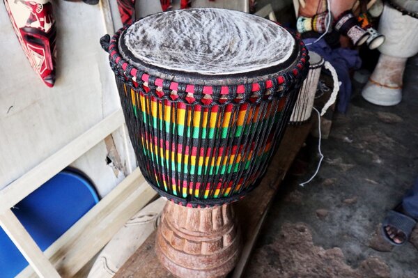 Traditional African Djembe Drum(Cow Skin)