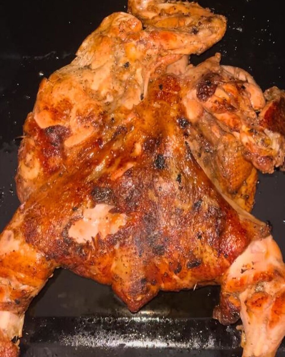 Poulet flambée ivoirien