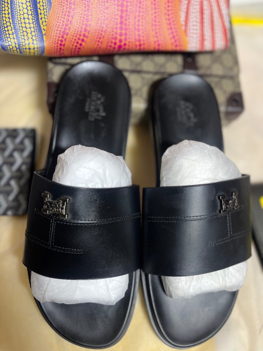 Sandales de luxe en cuir