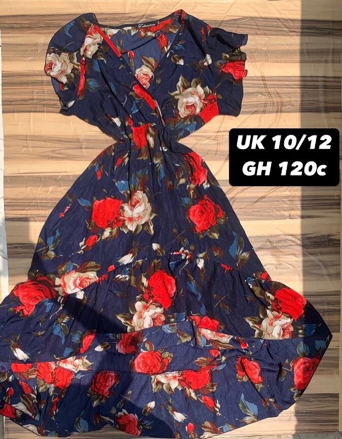 Maricruz styled flowered dress