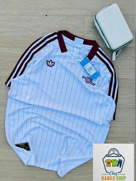 Maillot de football rayé rétro