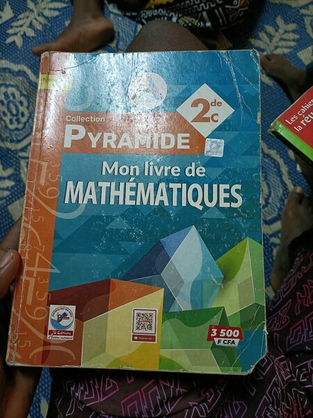 Livre de Mathématiques 2e
