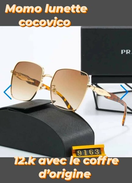 Lunette avec coffret d'origine