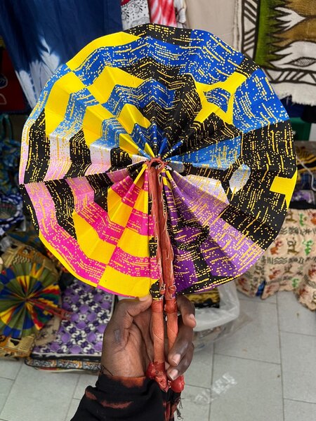 Éventail africain