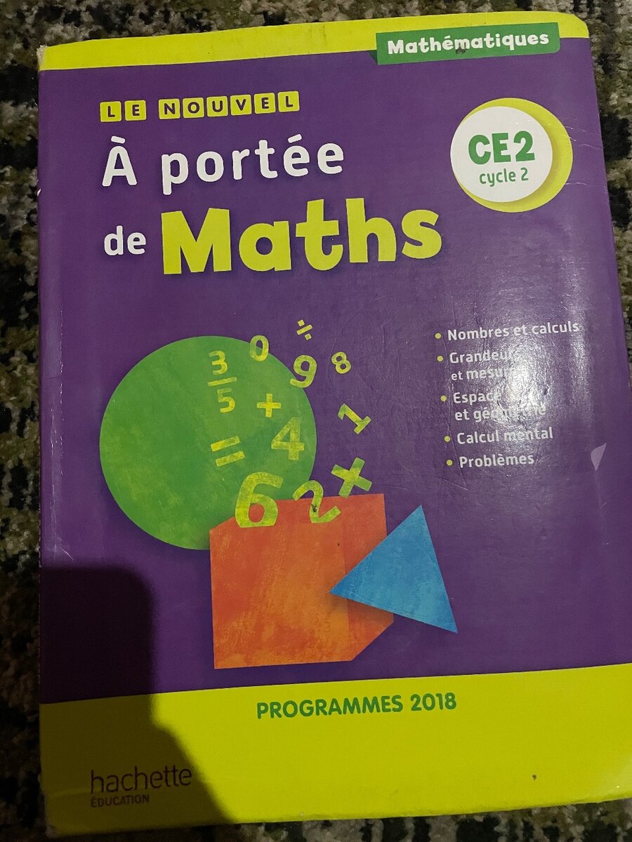 Livres scolaires Hachette CM1 CE2