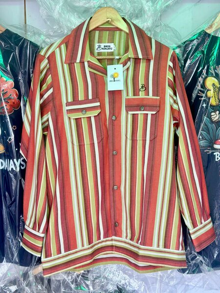 Chemise Rayée Vintage Homme