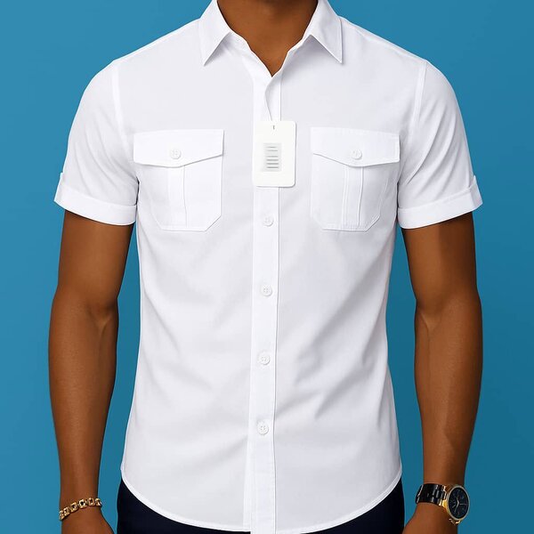 Chemise blanche homme élégante