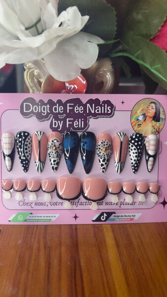 Ongles Faux Doigt de Fée