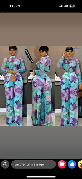 Ensemble Femme Évasé Chic