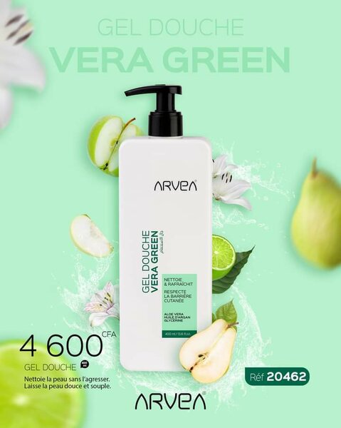 Gel douche Vera green