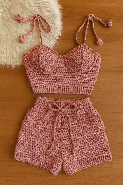 Ensemble crochet été