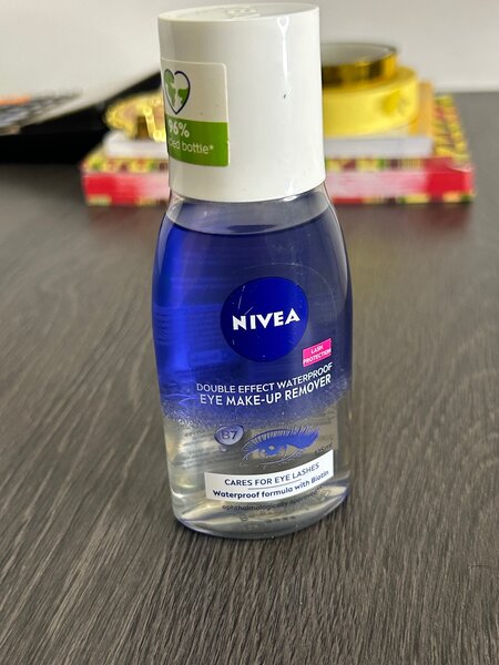 Nivea waterproof eye make-up remover.