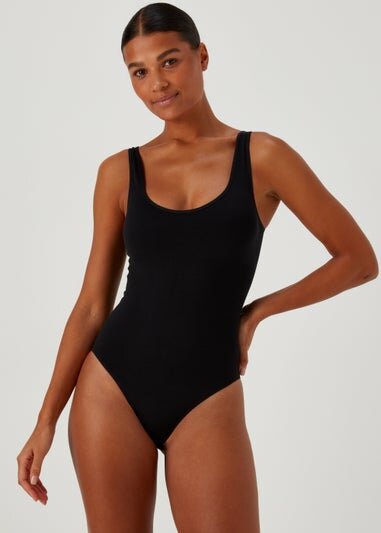 Body suit femme noir