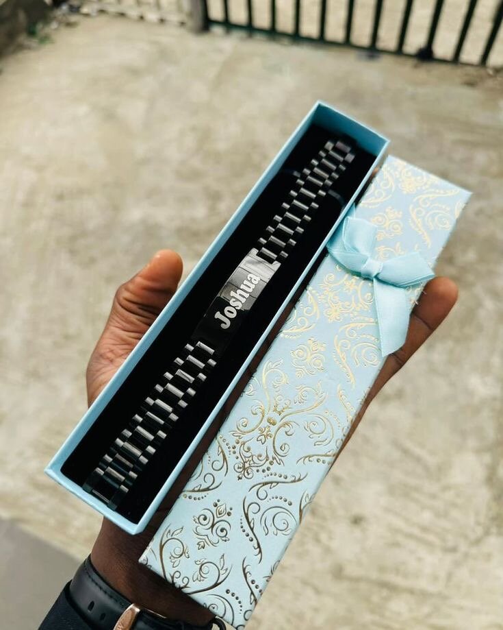 Bracelet Homme Luxe en Acier