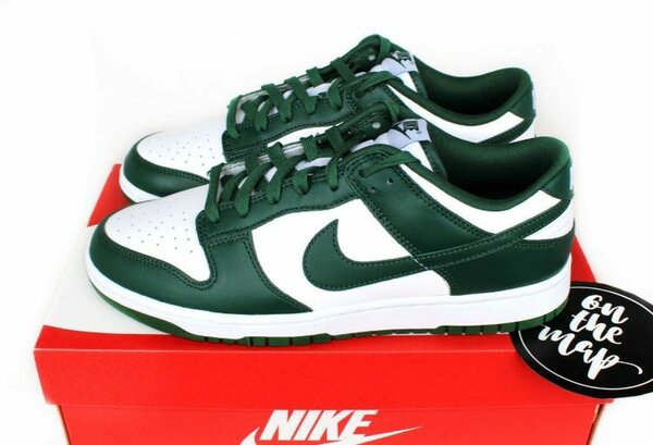 Nike dunk low varsity green