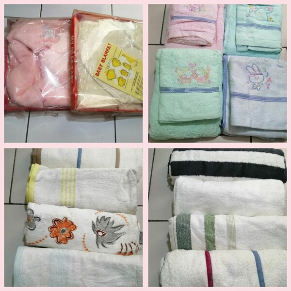 serviettes nounours,serviette simple et drap