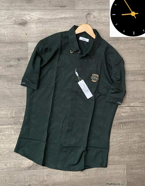 Chemise homme manche courte