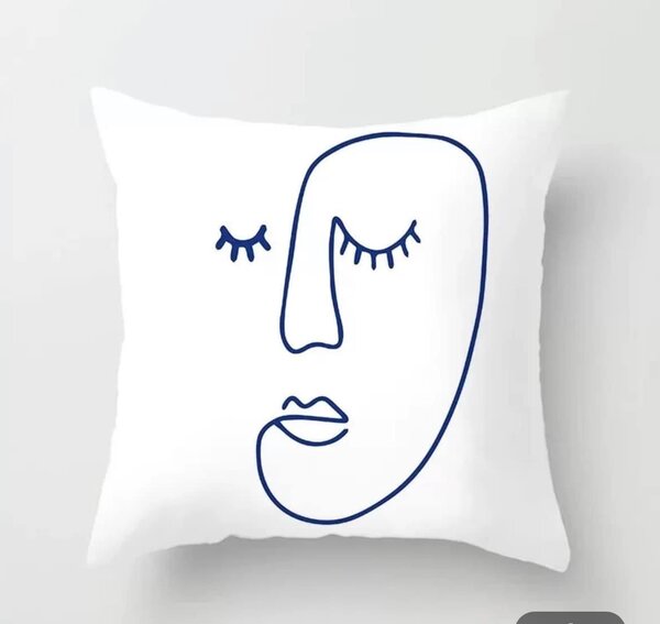 Taie d’oreiller 45cm carré venu de France