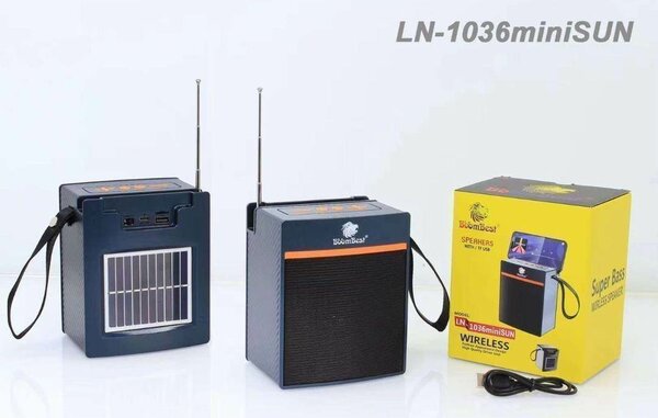 Enceinte solaire Bluetooth LN-1036