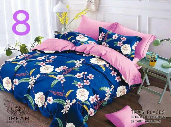 Drap de lit Fleurie 240x260