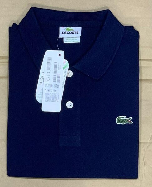Polo Lacoste Enfant Bleu