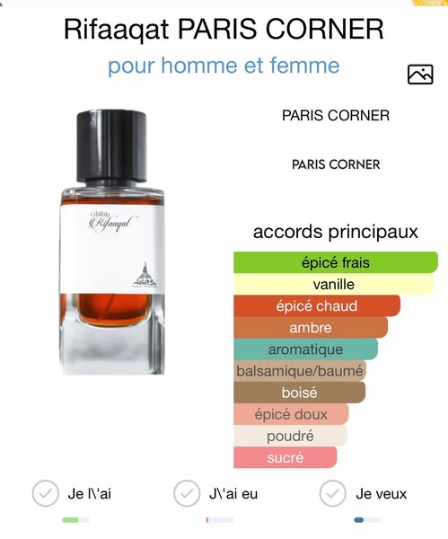 Parfum Mixte Épices Fraîches