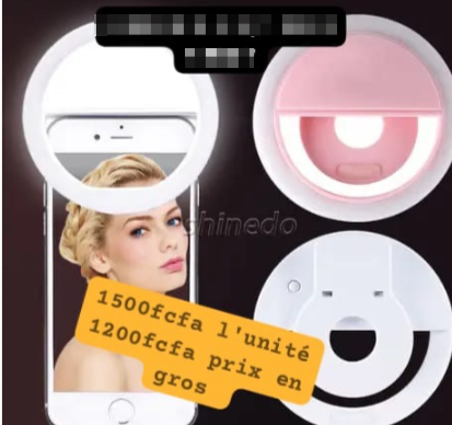 Selfie ring light 