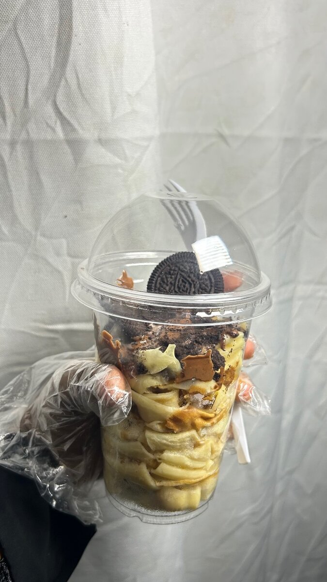 Cupcake en verre gourmand