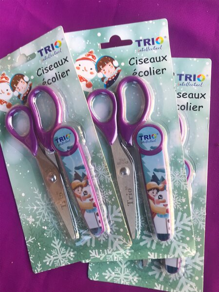 Ciseaux Écolier Trio