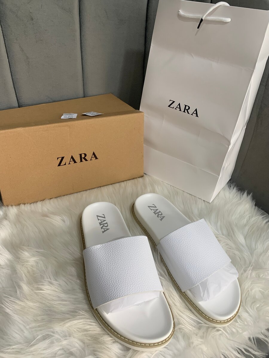 Sandales plates ZARA