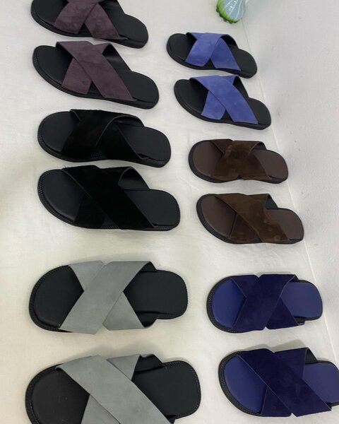Crossed Slippers