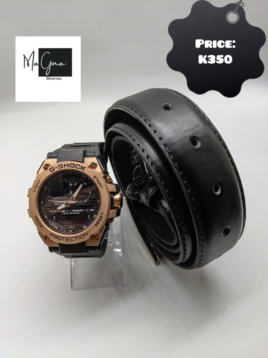 Gshock and Belt
