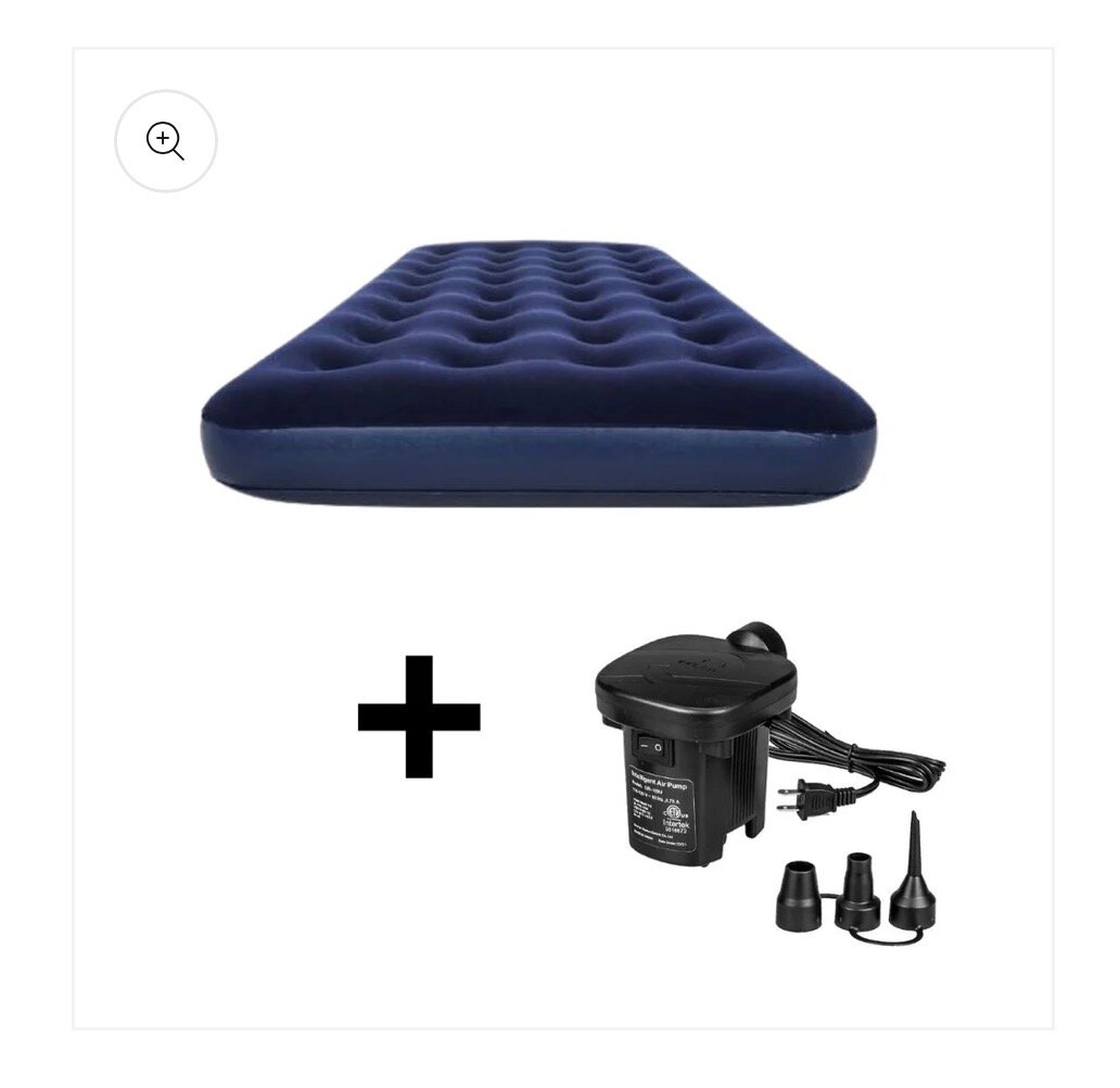 Matelas Gonflable Intex + Pompe