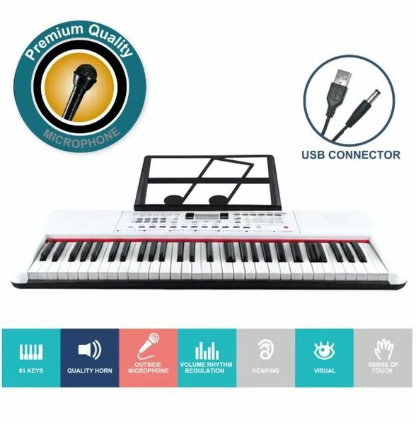 Clavier Électronique 61 Touches