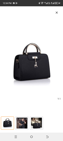 Ladies classic handbag