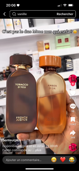 Parfums unisexes élégants