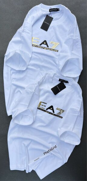 T-shirt EA7 Armani Blanc