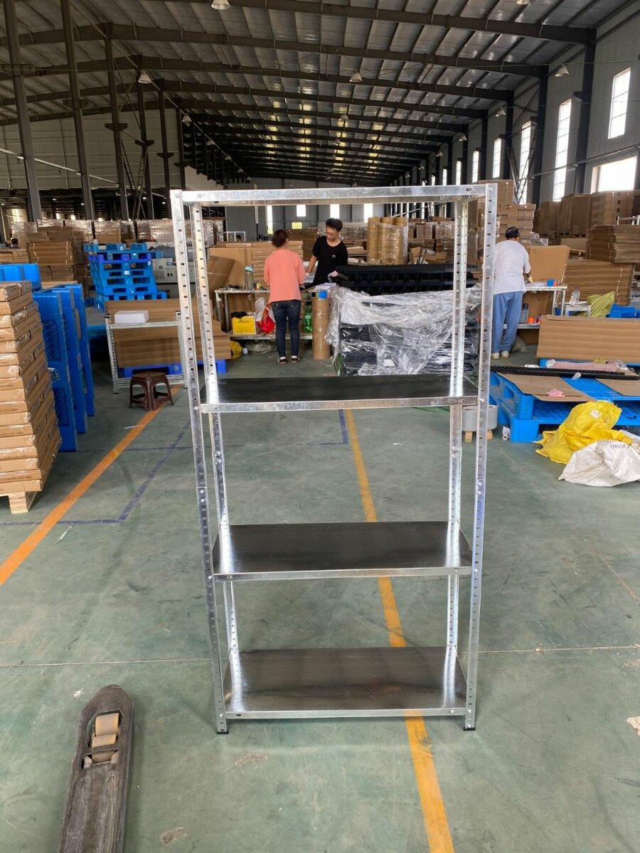 ÉTAGÈRE GALVANISÉE INOXYDABLE