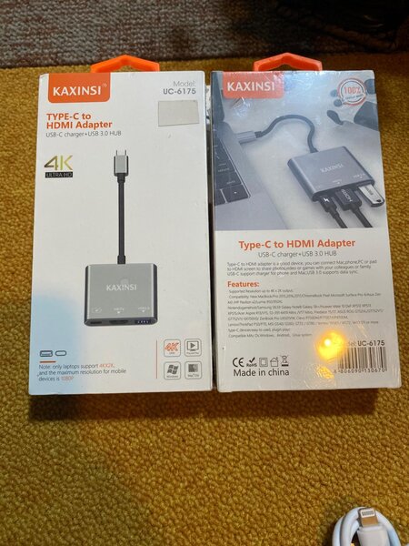 Type C to HDMI Adapter