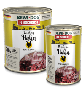 Pâtée pour chien poulet 800g