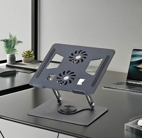 Support d'ordinateur portable rotatif à 360°